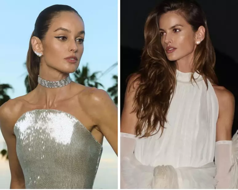 Izabel Goulart surge diferente em Cannes e web reage